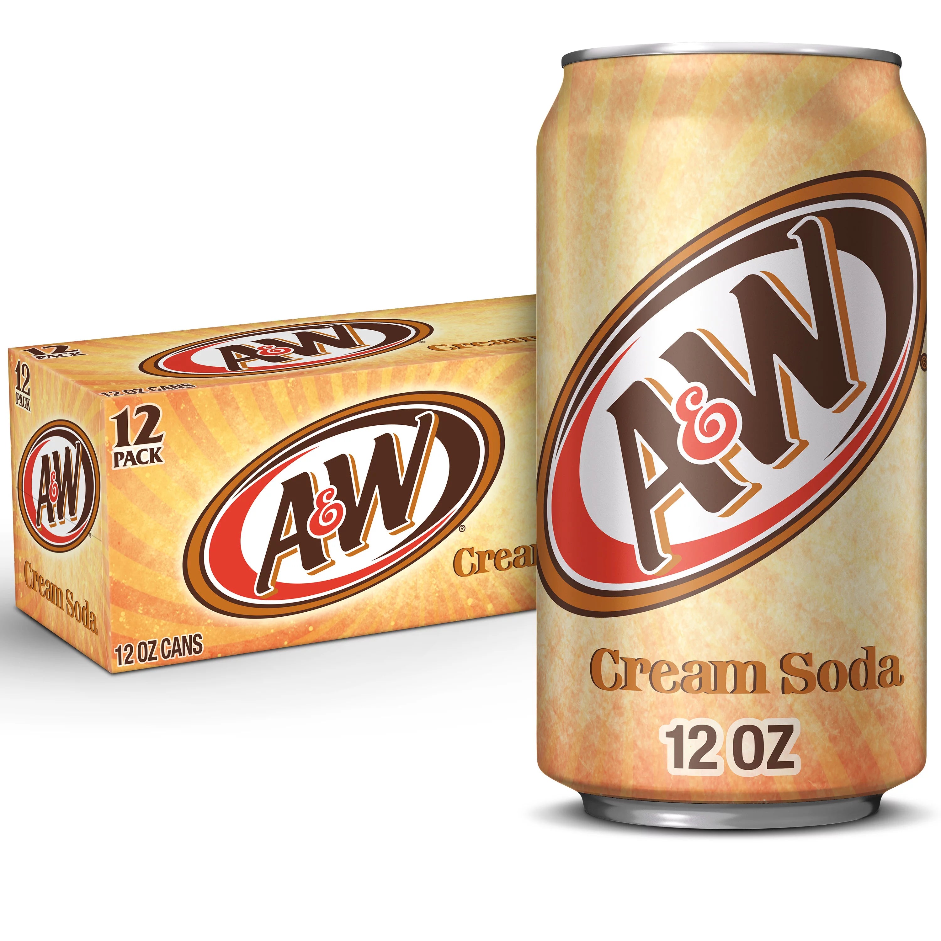 A&W Cream Soda (USA) 12x355ml