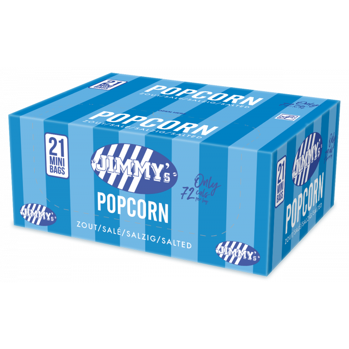 Jimmy's Popcorn Zout 21x17g
