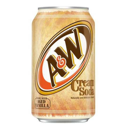 A&W Cream Soda (USA) 12x355ml Excl Deposit
