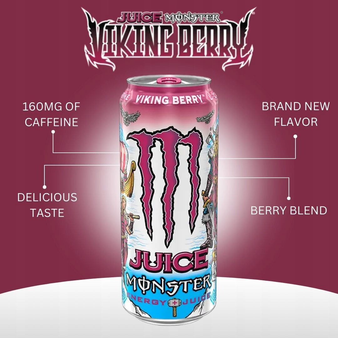 Monster Energy Juice Viking Berry (USA) 12x473ml