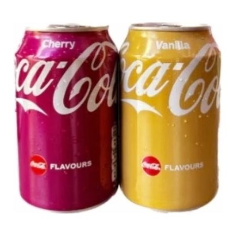 Coca Cherry & Vanilla Mix 2 Smaken 24x330ml