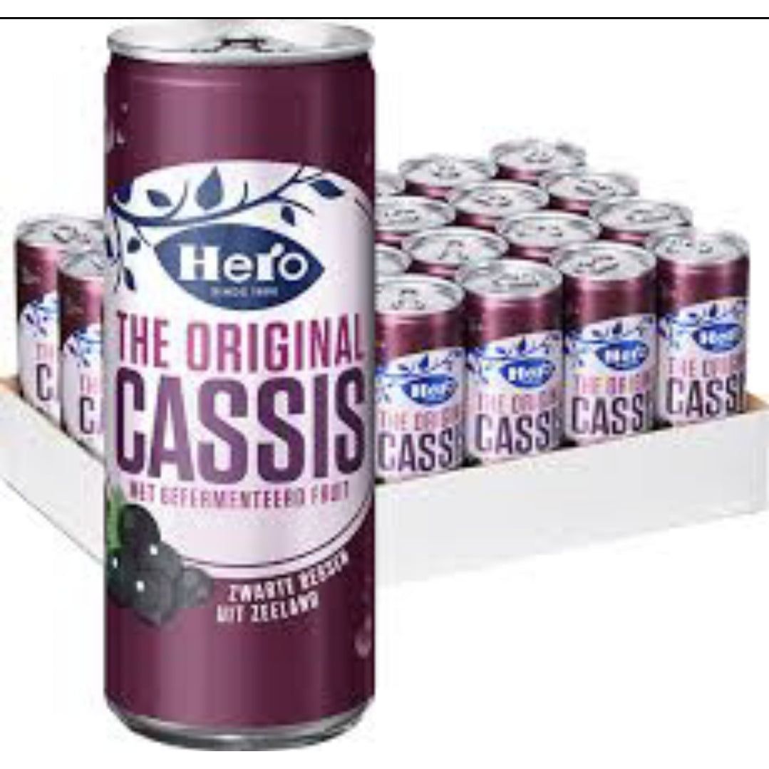 Hero Cassis NL 24x250ml