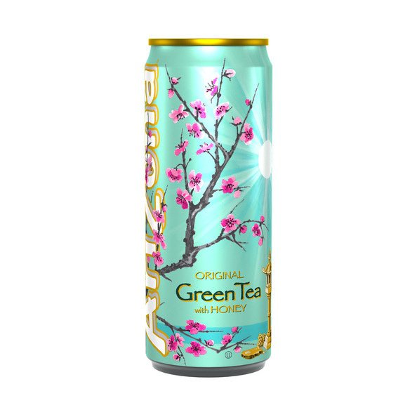 Arizona Green Tea Honey 12x330ml