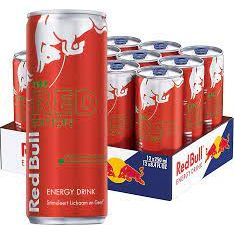 Red Bull Red Edition Watermeloen 12x250ml Excl Statiegeld