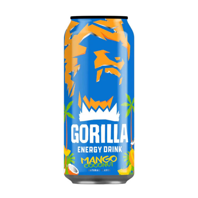 Gorilla Energy Mango Coconut 12x500ml