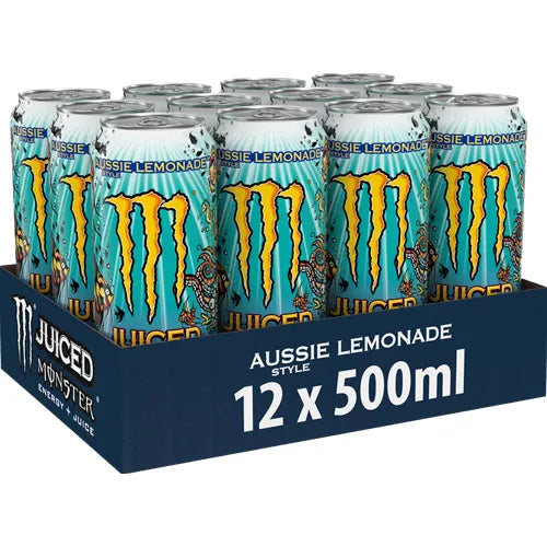 Monster Energy Juiced Aussie Lemonade 12x500ml