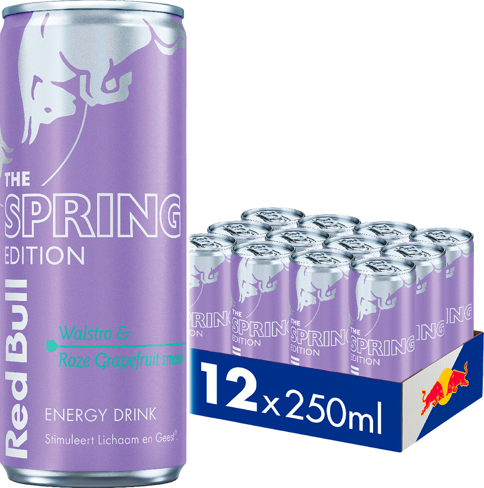 Red Bull Blue Edition Blueberry 12x250ml Excl Deposit