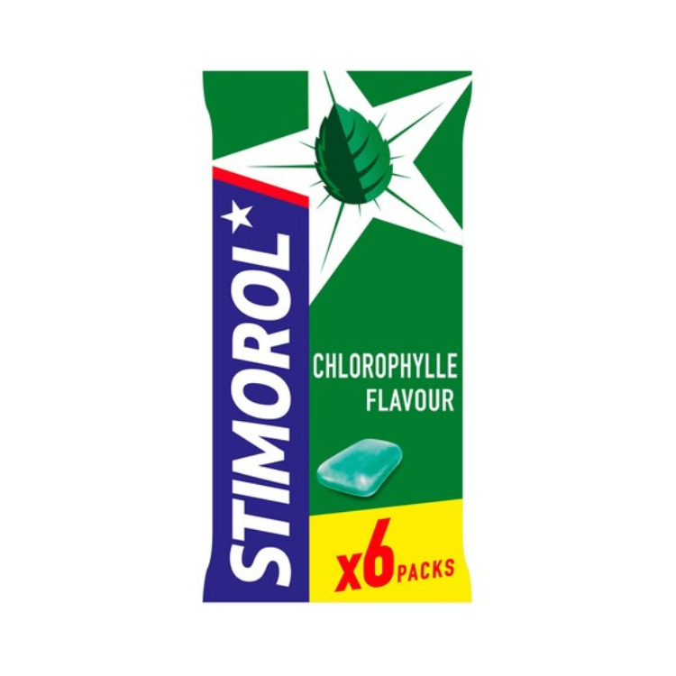 Stimorol Kauwgom Chlorophylle 6x14g