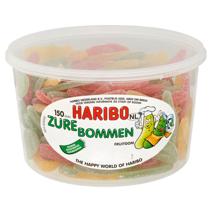 Haribo Zure Bommen 1350g