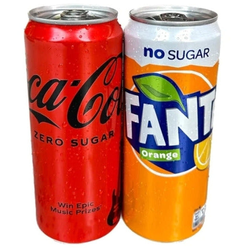 Cola & Fanta Zero Mix NL 24x330ml