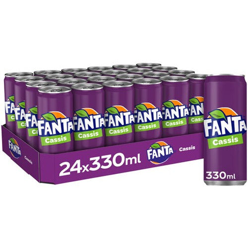 Fanta Cassis Original 24x330ml Excl Statiegeld