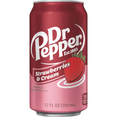 Dr. Pepper Strawberry & Cream (USA) 12x355ml