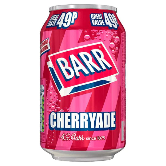 BARR Cherryade Zero 24x330ml