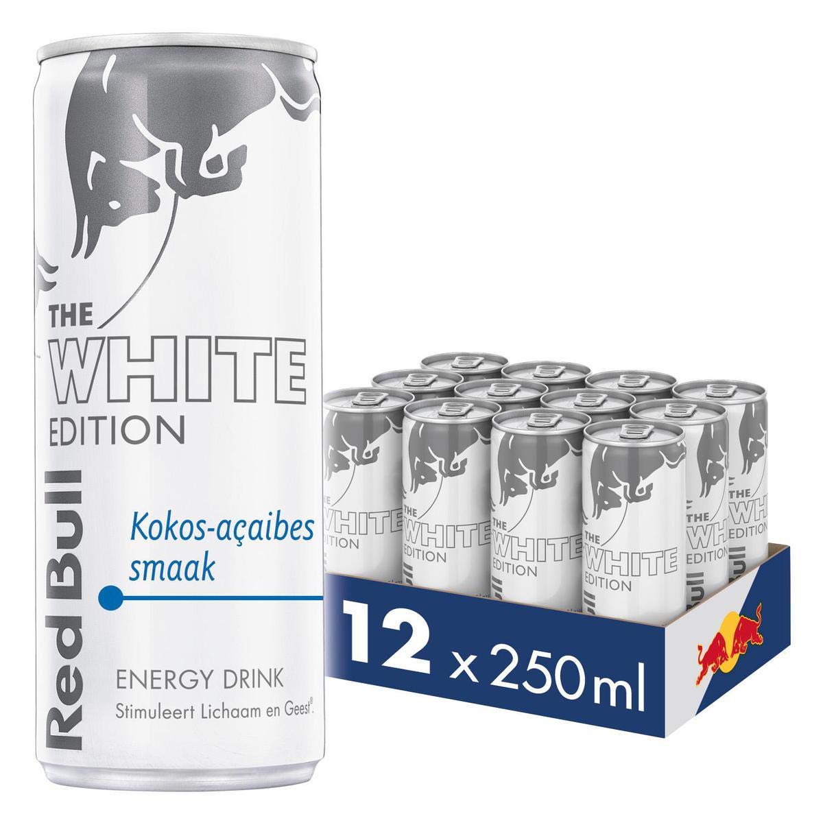 Red Bull White Edition Kokos & Acai 12x250ml Excl Statiegeld
