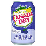 Canada Dry Blackberry Ginger Ale ( USA ) 12x355ml
