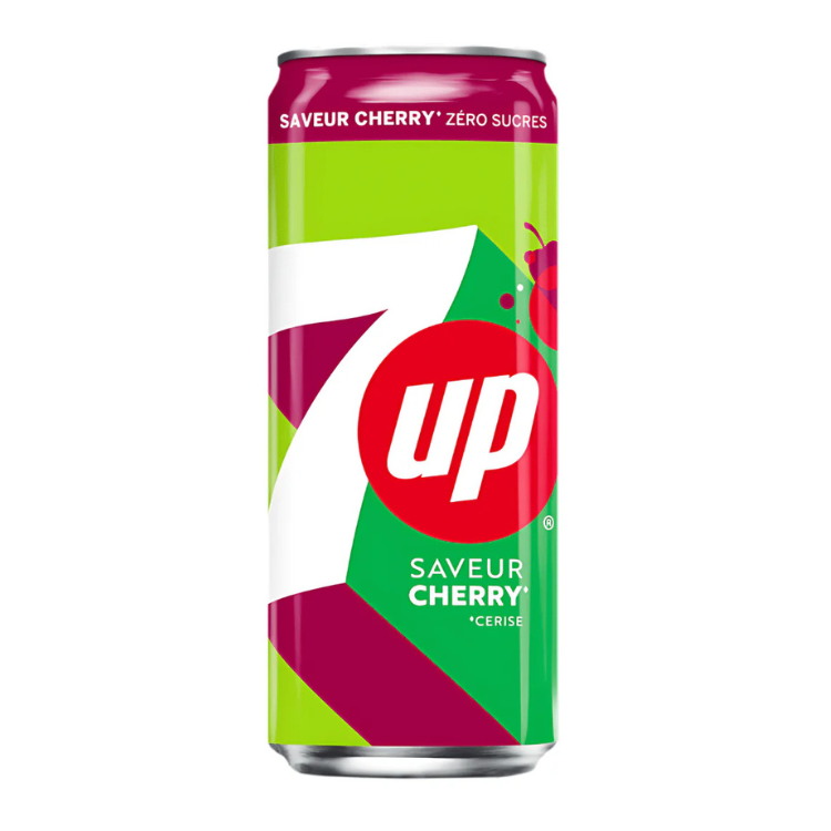 7Up Cherry Zero 24x330ml