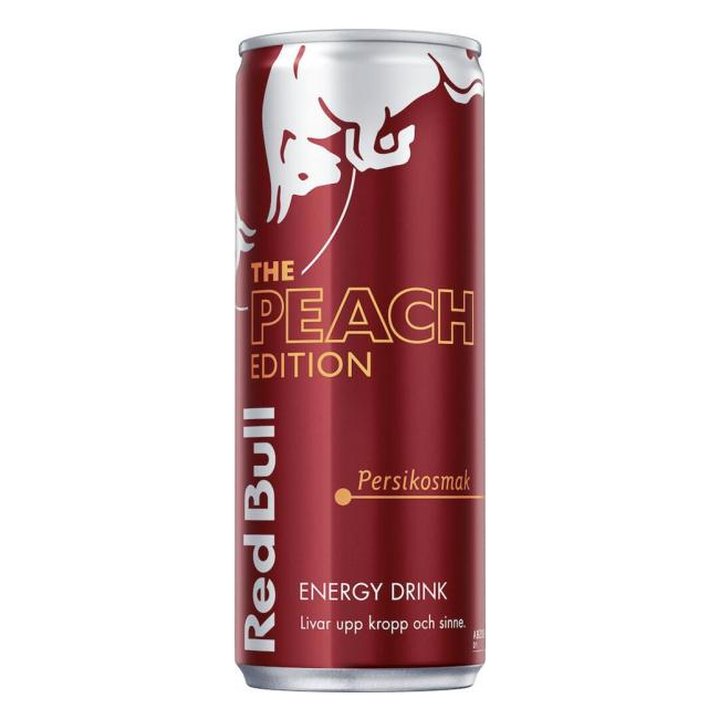 Red Bull Peach Edition 12x250ml Excl Statiegeld