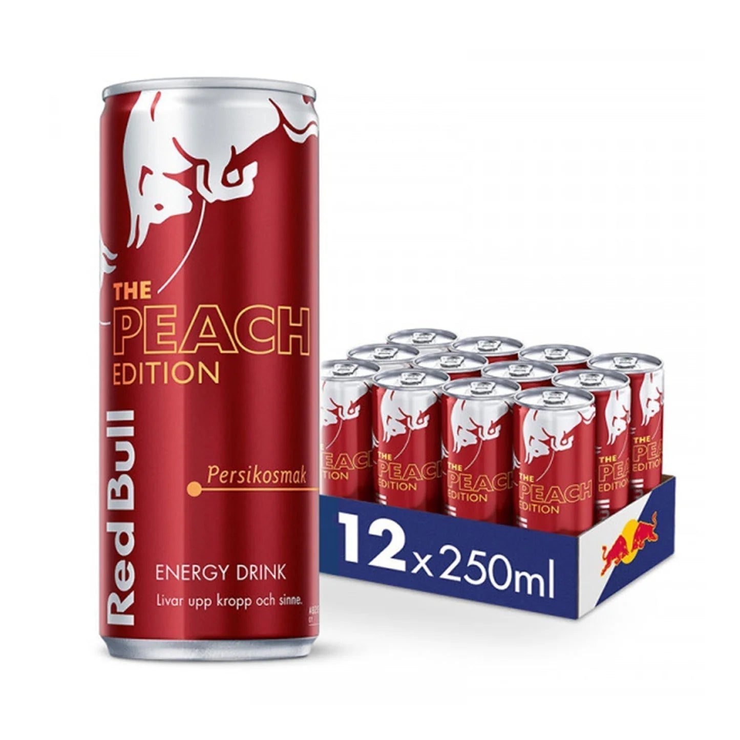 Red Bull Peach Edition 12x250ml Excl Statiegeld