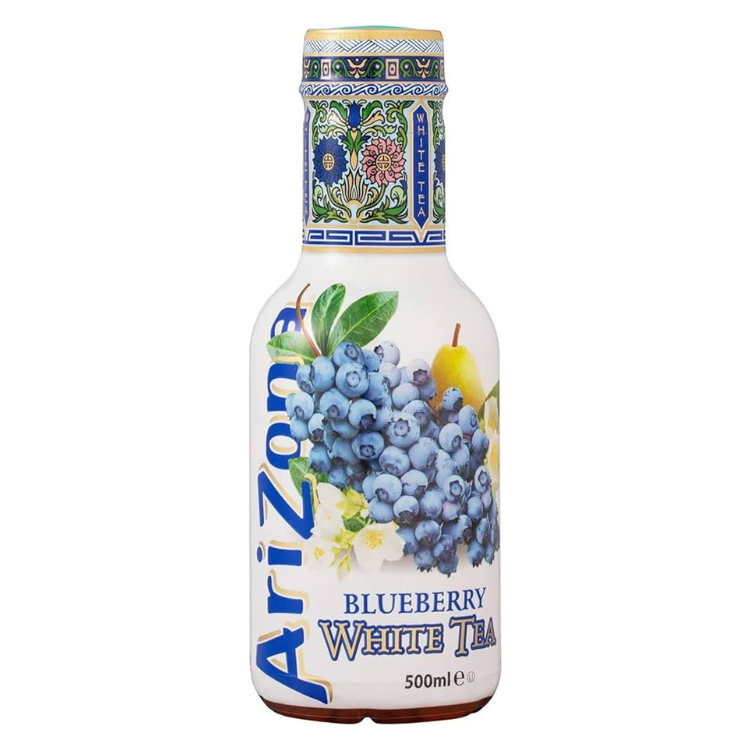 Arizona Blueberry White Tea 6x500ml Excl Deposit