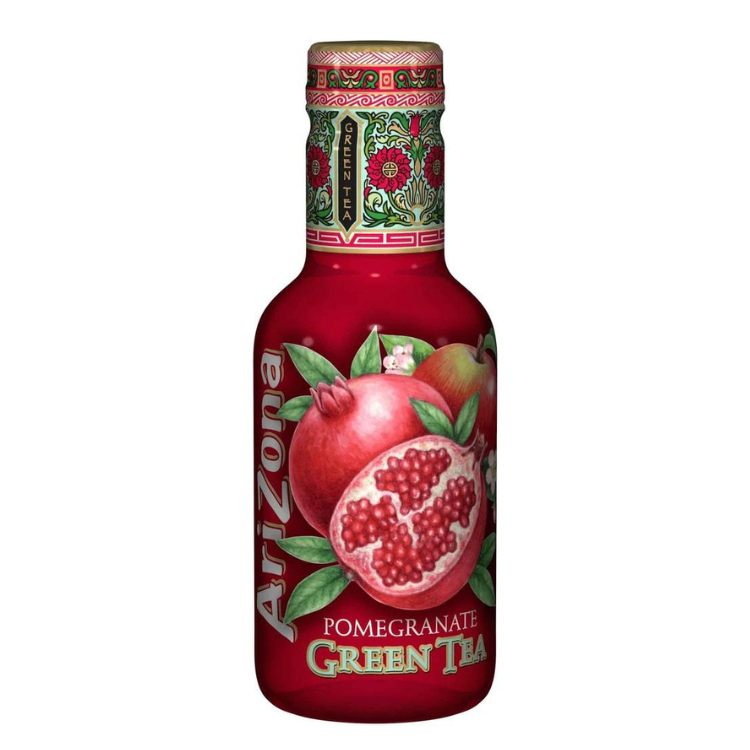 Arizona Green Tea Pomegranate 6x500ml Excl Statiegeld