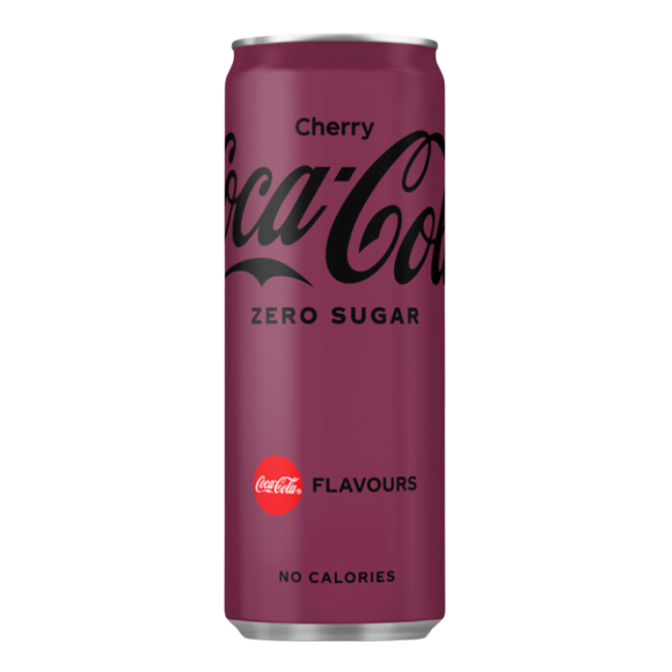 Coca Cola Cherry Zero 8x250ml Excl Statiegeld