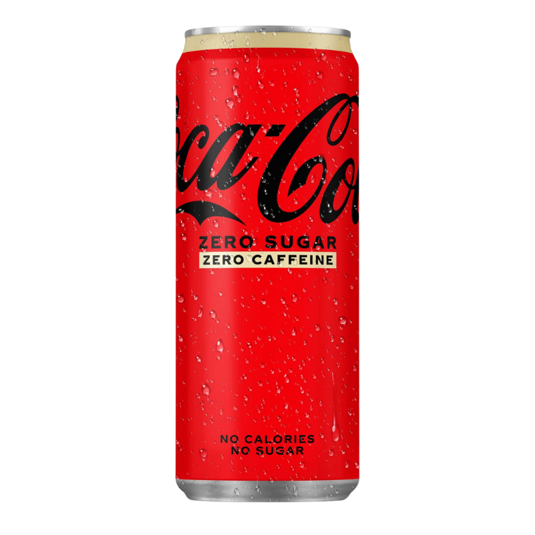 Coca Cola Zero Caffeïne Free 24x250ml Excl Statiegeld