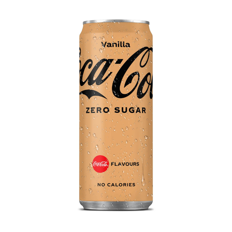 Coca Cola Vanilla Zero 12x250ml Excl Deposit