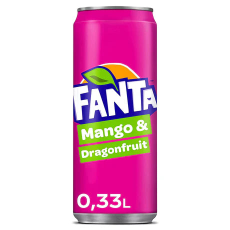 Fanta Mango & Dragonfruit 4x333ml