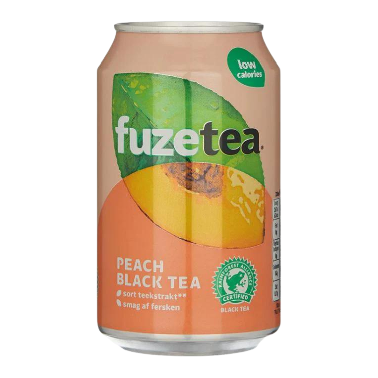 Fuze Tea Black Tea Peach 24x330ml