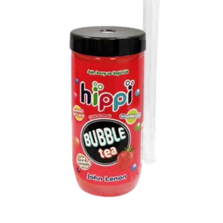 Hippi Bubble Tea Strawberry 12x350ml