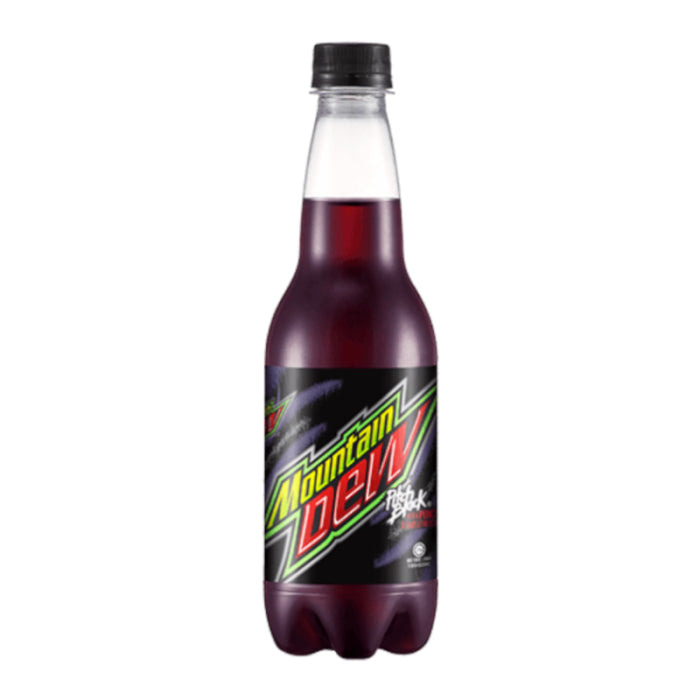 Mountain Dew Black Pitch (USA) 12x400ml Excl Deposit