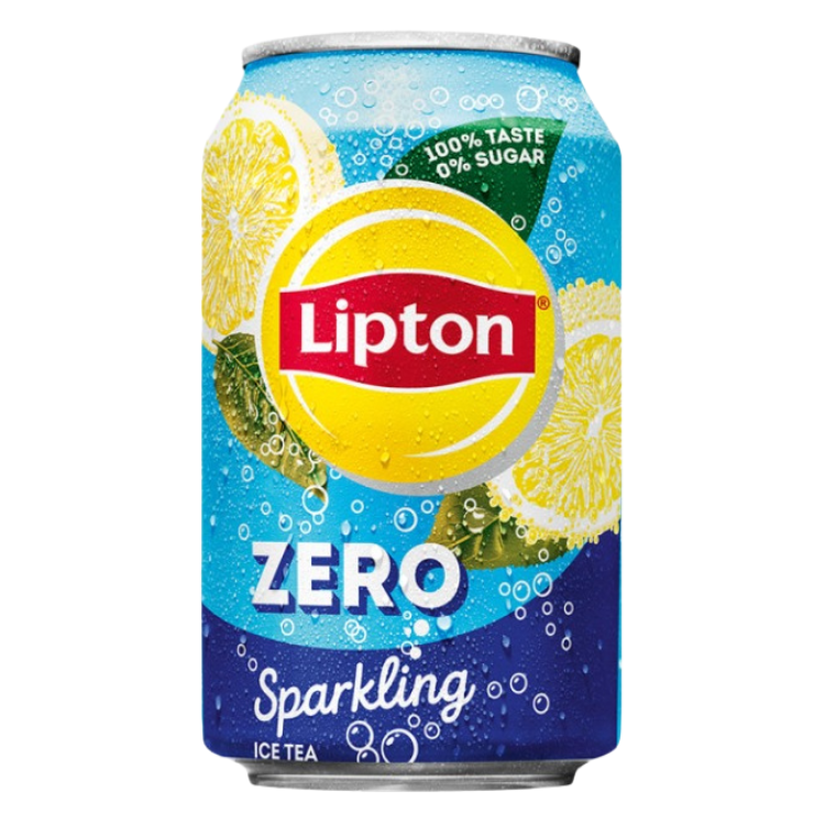 Lipton Ice Tea Sparkling Zero 24x330ml Excl Statiegeld