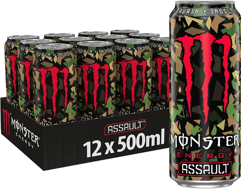 Monster Energy Assault 12x500ml