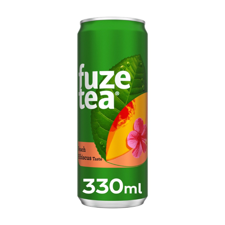 Fuze Tea Black Tea Peach Hibiscus NL  24x330ml