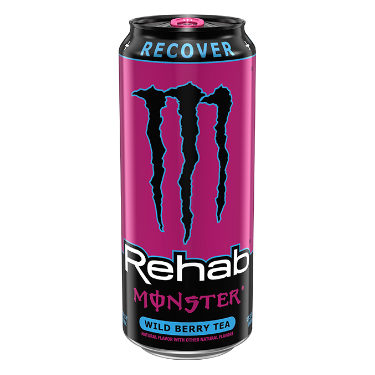 Monster Energy Rehab Wild Berry Tea (USA) 12x458ml