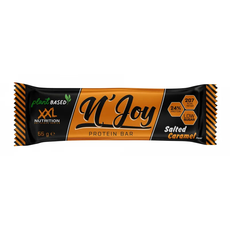 N'Joy Protein Bar Vegan Salted Caramel (Plant based) 15x55g