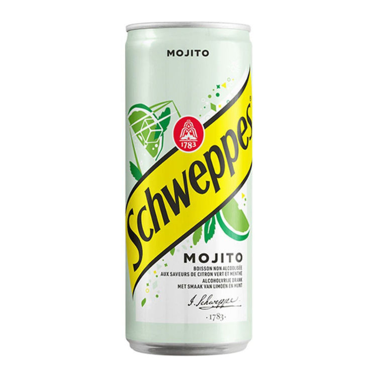 Schweppes Virgin Mojito 24x330ml Excl Statiegeld