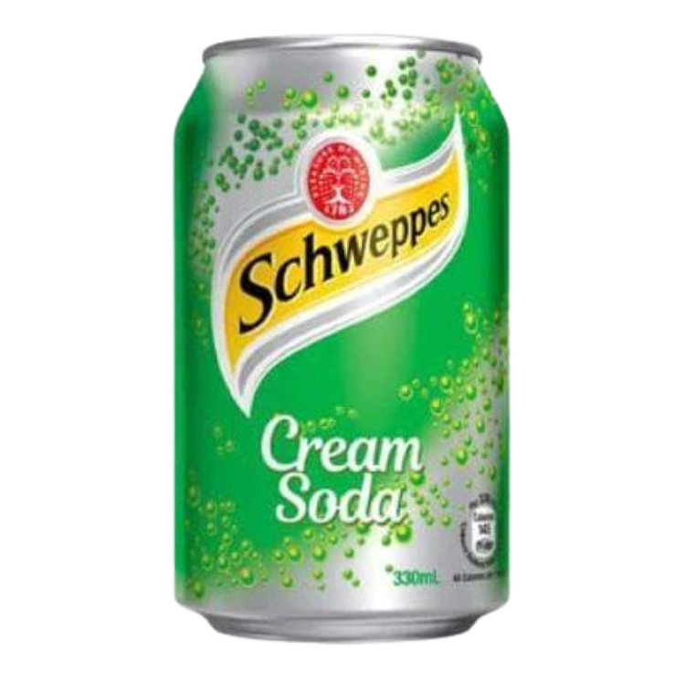 Schweppes Cream Soda 24x330ml Excl Statiegeld
