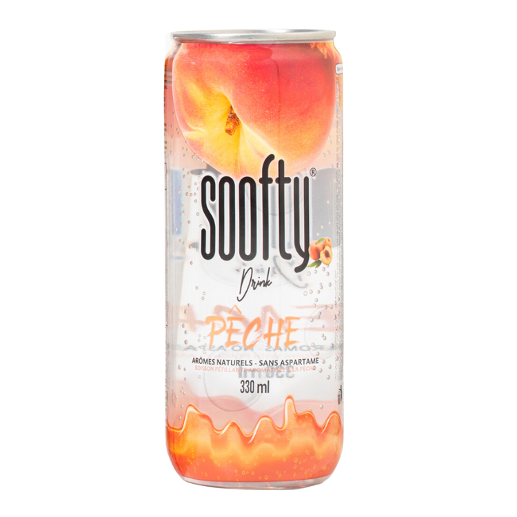 Soofty Drink Peach 24x330ml