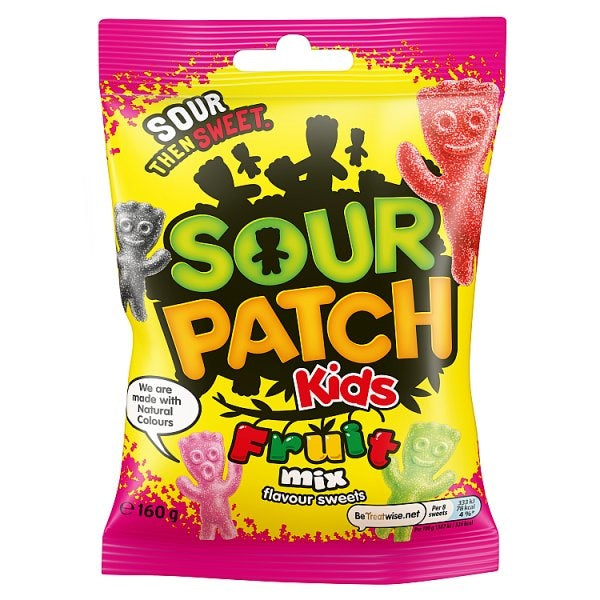 Sour Patch Kids Fruit Mix 10x140g