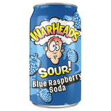 Warheads Blue Raspberry Sour Soda 12x355ml