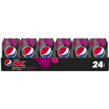 Pepsi Max Cherry 24x330ml Excl Statiegeld