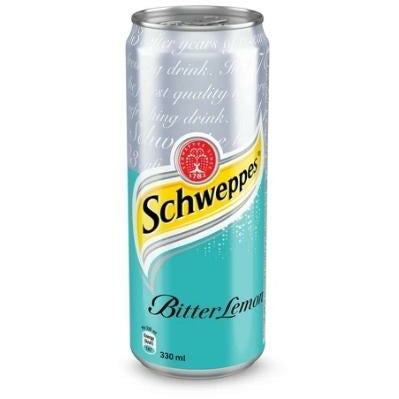 Schweppes Bitter Lemon 24x330ml Excl Statiegeld
