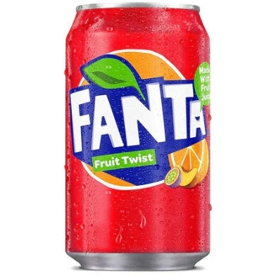 Fanta Fruit Twist (UK) 24x330ml Excl Statiegeld