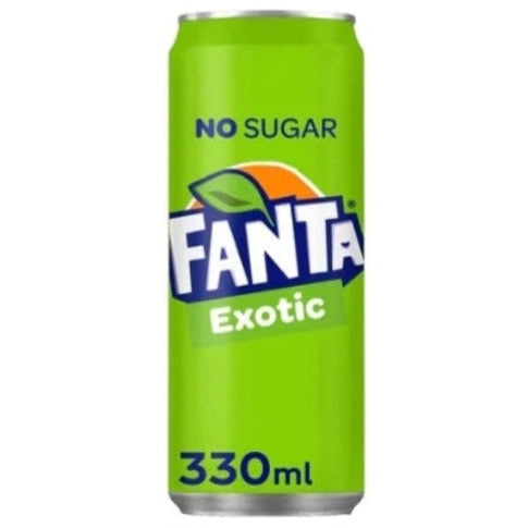 Fanta Exotic Zero NL 24x0,33cl Excl Statiegeld.