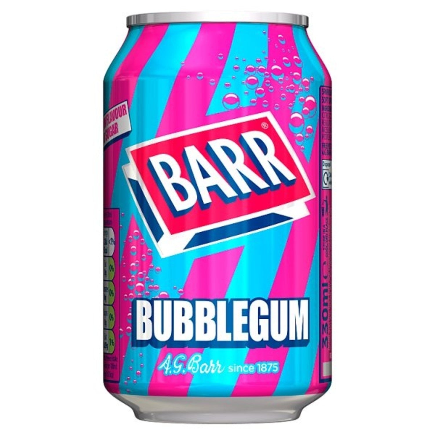 BARR Bubblegum Zero 24x330ml