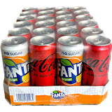Cola & Fanta Zero Mix NL 24x0,33cl Excl Statiegeld