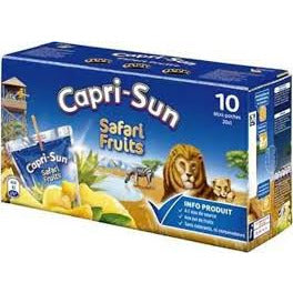 Capri-Sun Mix 4 Smaken Orange/Kers/Multi/Safari (40 Zakjes)