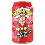 Warheads Black Cherry Sour Soda 12x355ml