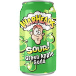 Warheads Green Apple Sour Soda 12x355ml